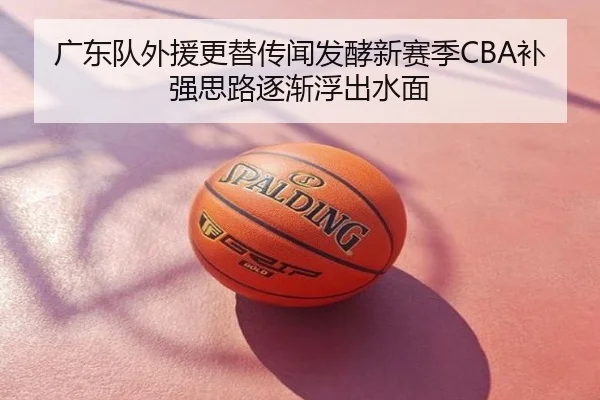 广东队外援更替传闻发酵新赛季CBA补强思路逐渐浮出水面